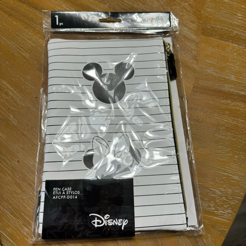 Disney Mickey/Minnie Mouse Pen or Pencil Case Make-up Bag